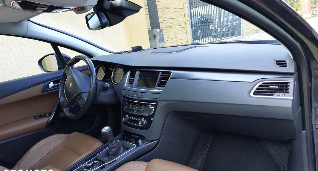 Peugeot 508 cena 35555 przebieg: 279000, rok produkcji 2014 z Miasteczko Śląskie małe 326